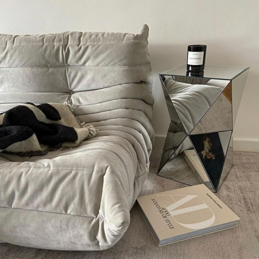 Koto - Canapé Togo Compressé Jaune