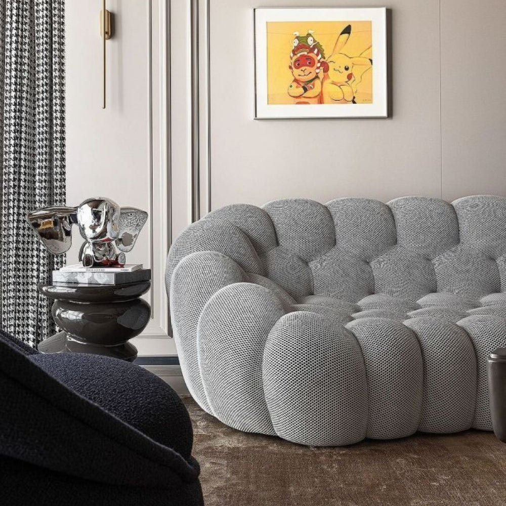 Lumo Classic - Bubble Sofa Compressé Marine 2 Places