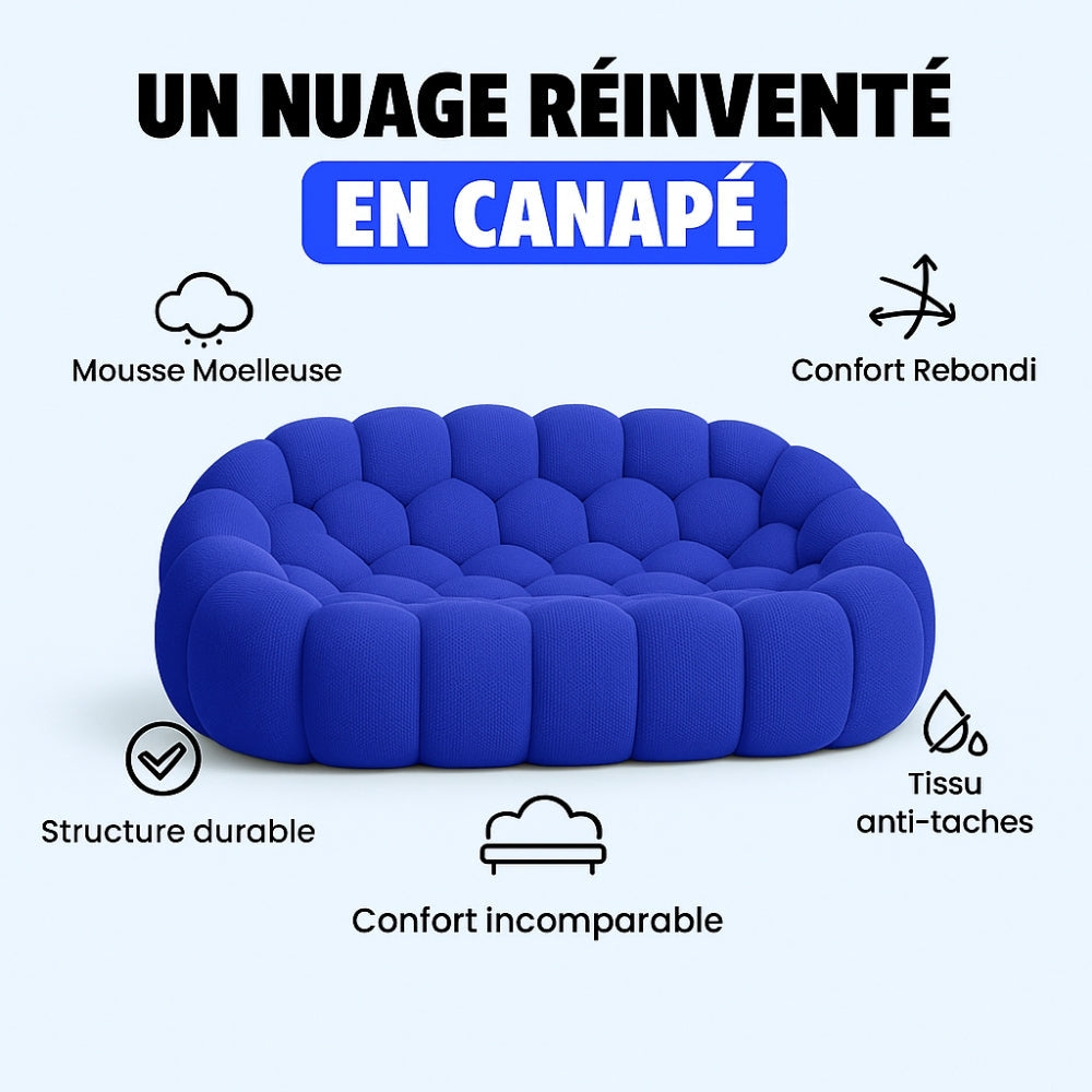 Lumo Classic - Bubble Sofa Compressé Vert 2 Places