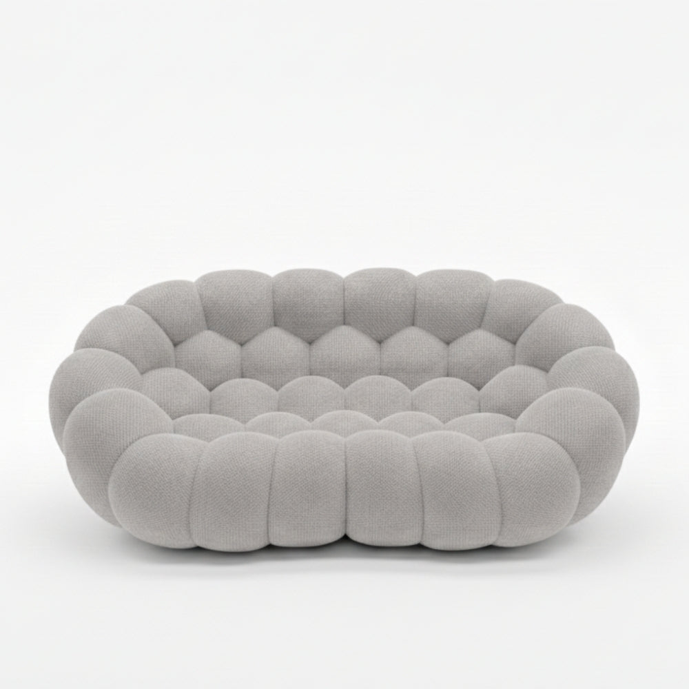 Lumo Classic - Bubble Sofa Compressé Blanc 2 Places