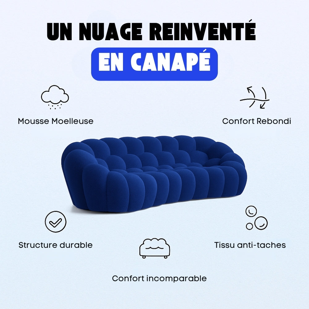 Lumo - Bubble Sofa Compressé Blanc