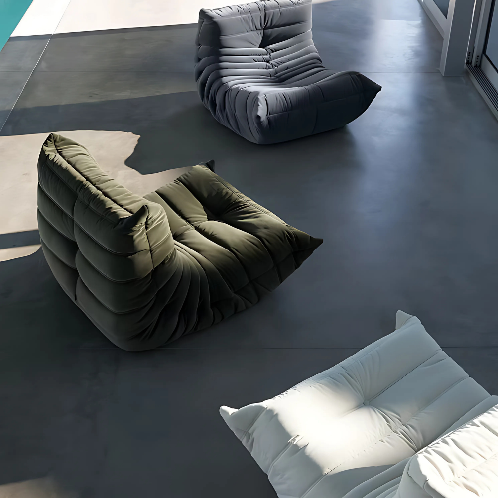 Koto Mini - Fauteuil Togo Compressé Rouge