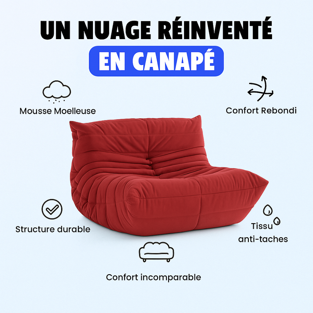 Koto Mini - Fauteuil Togo Compressé Noir