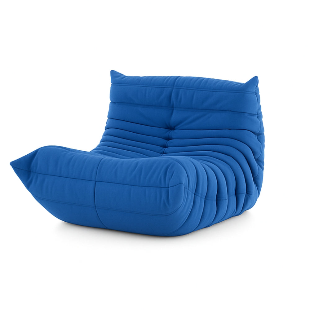 Koto Mini - Fauteuil Togo Compressé Bleu