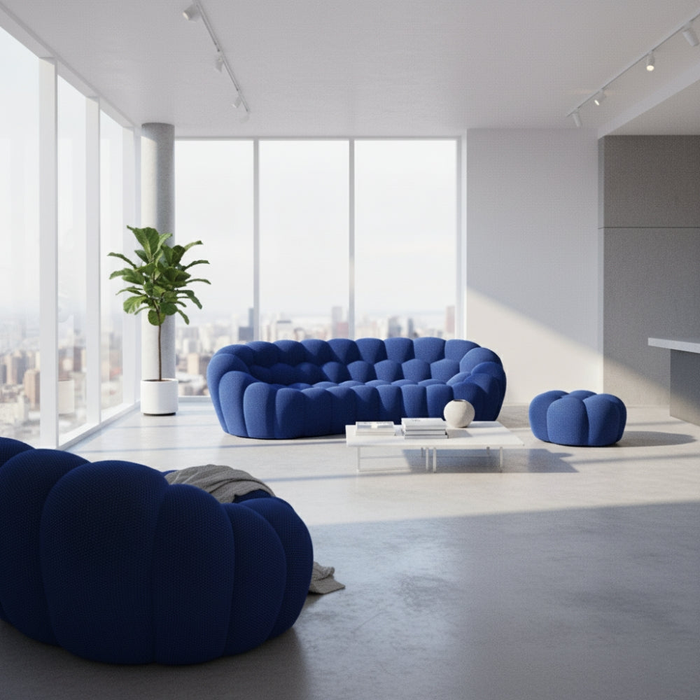 Lumo Pouf - Bubble Pouf Compressé